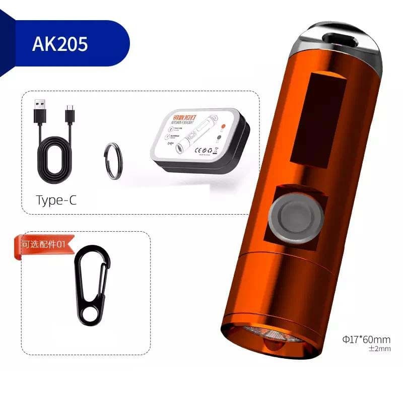 Ліхтар AK205-TG, Li-Ion акумулятор, ЗП Type-C, zoom, Box — фото 7