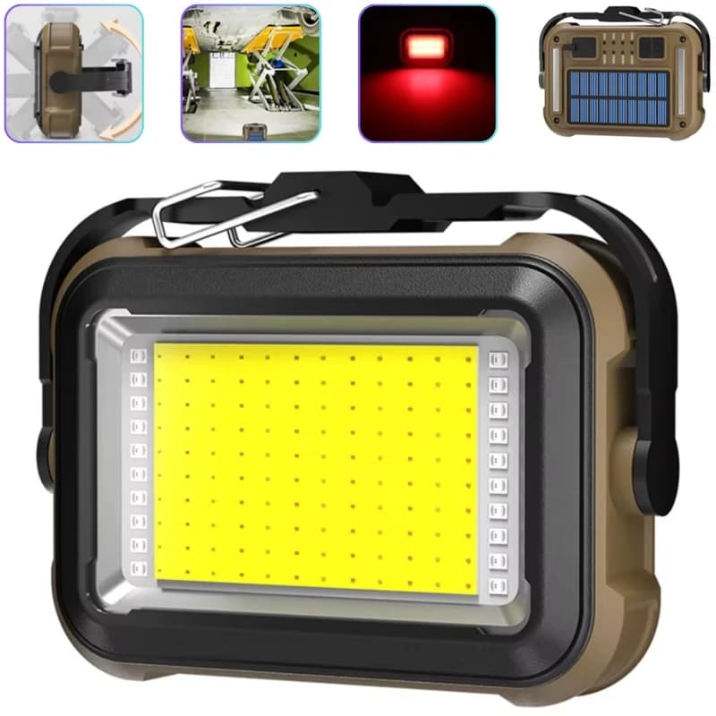 Ліхтар кемпінг TZD-01-COB(White+Yellow+Red+Blue)-PRO