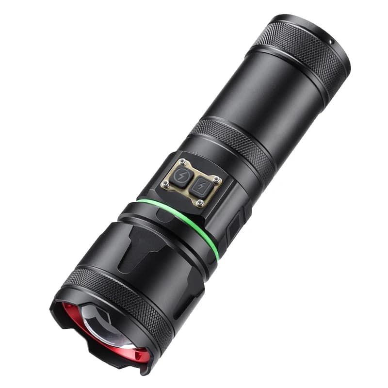 Ліхтар YEMAO YM-G37-TG-30W, 1x40700, Power Bank, ЗУ Type-C, zoom, функція лампи, IP66 — фото 10
