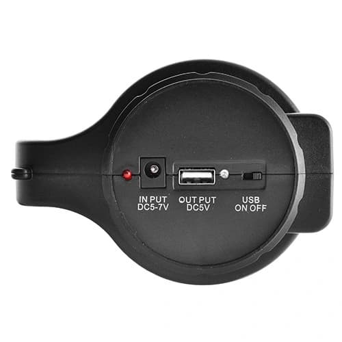 Ліхтар переносний Luxury 2895U-5W+20SMD, Power Bank, вбудований акум., ЗП 220V — фото 2