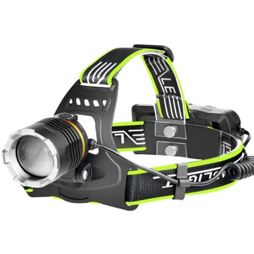 Ліхтар налобний BL-8003-P50, 1 РЕЖИМ, 2x18650, zoom, ЗП Type-C, Box — фото 2