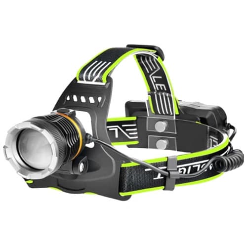 Ліхтар налобний BL-A7-P50, 1 РЕЖИМ, 2x18650, ЗП Type-C, zoom, Box — фото 3
