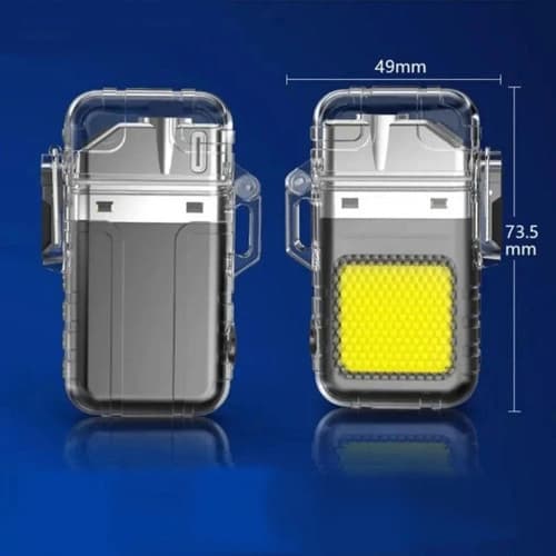 Ліхтар MULTIFUNCTIONAL C01-A-COB, Li-Ion акумулятор, ЗП Type-C, запальничка, Box — фото 4