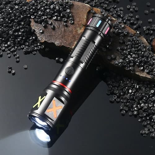 Ліхтар PLD-CA166-3 1 РЕЖИМ WHITE LASER LED PM10-TG, 1х18650, індикація заряду, ЗУ Type-C, zoom, Box — фото 5