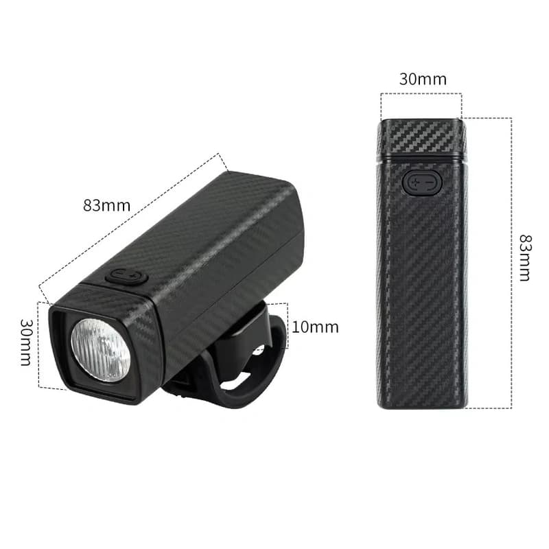 Велоліхтар CYGM-256-LED, 50LM, IP33, Li-Ion акумулятор, ЗП Type-C — фото 8