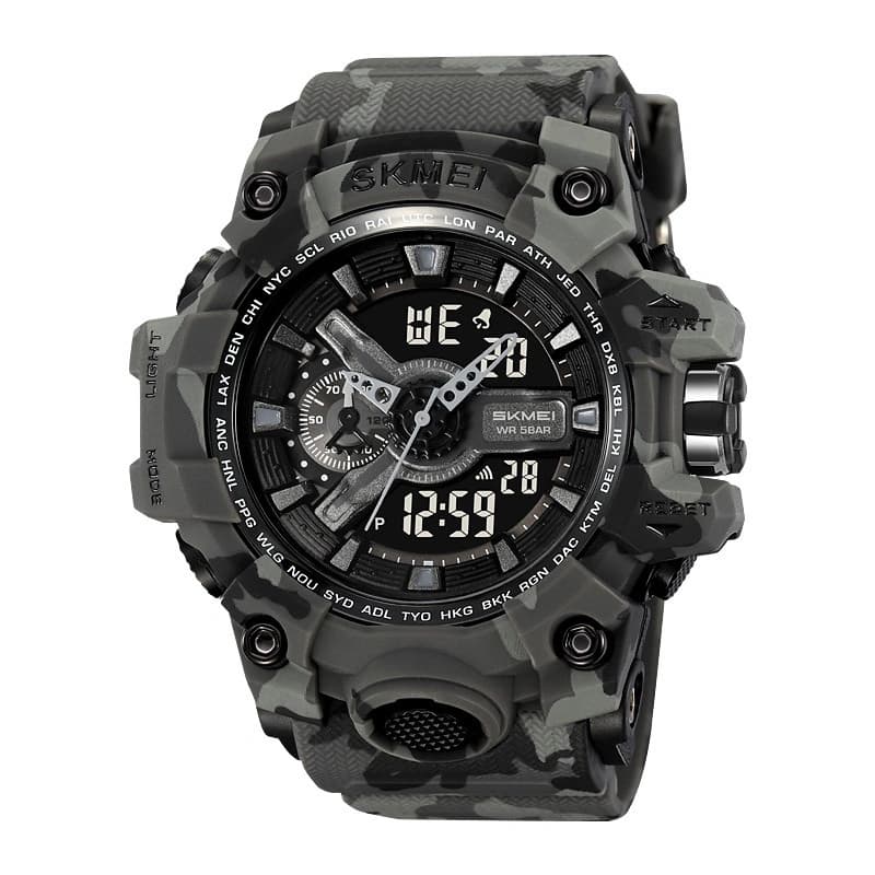 Годинники наручні 2396CMGY SKMEI, GRAY CAMO