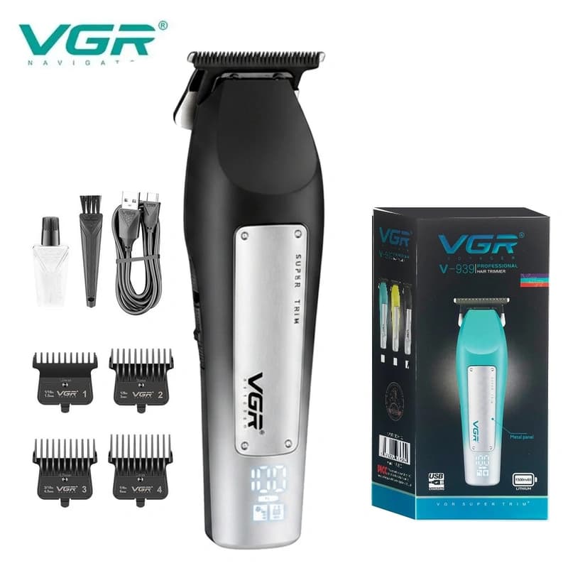 Машинка (триммер) для стрижки волосся VGR V-939 BLACK