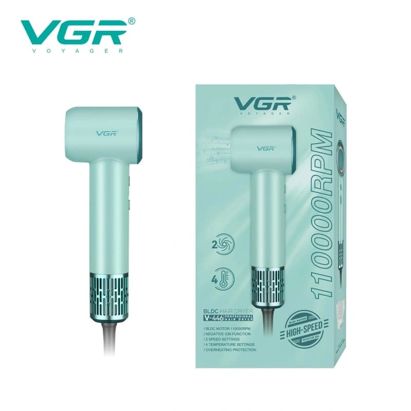 Фен професійний VGR V-446 GREEN