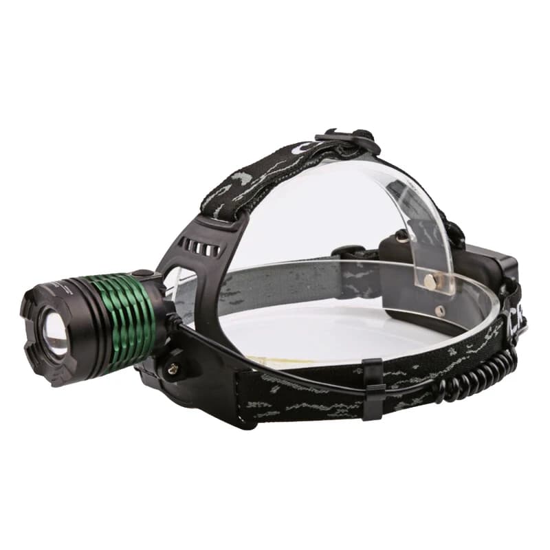 Ліхтар налобний Police 2188-T6, 2х18650, zoom, ЗП microUSB, Box