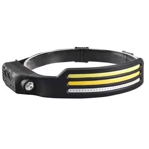 Ліхтар налобний BL-W689-LM+3COB (White+Yellow+Red), Motion Sensor, Li-Ion акум., ЗП Type-C, Box — фото 2