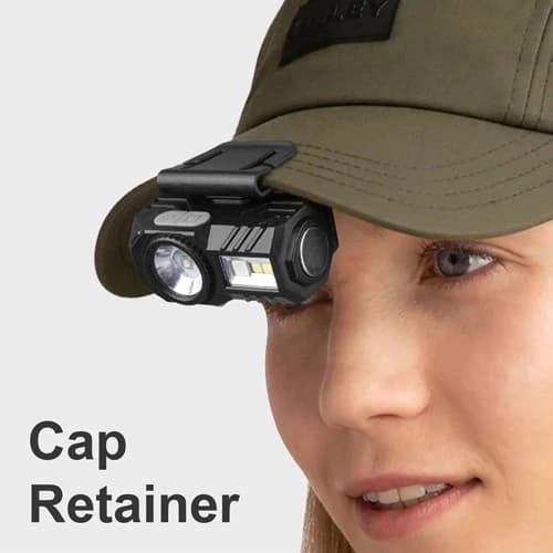 Ліхтар налобний T131-XPE+3SMD(Red+Green+Blue+UV), Motion Sensor, Li-Ion акумулятор, магніт, кліпса, ЗП Type-C, Box — фото 7