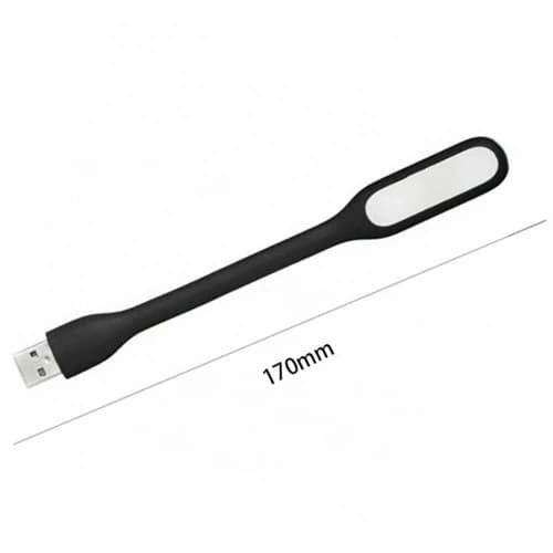 Портативна гнучка лампа TN-X100-COB BLACK із живленням від USB — фото 8