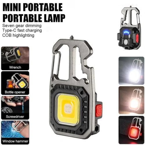 Ліхтар MULTIFUNCTIONAL 5138/KL-535-COB ULTRA(White+Yellow+Red)