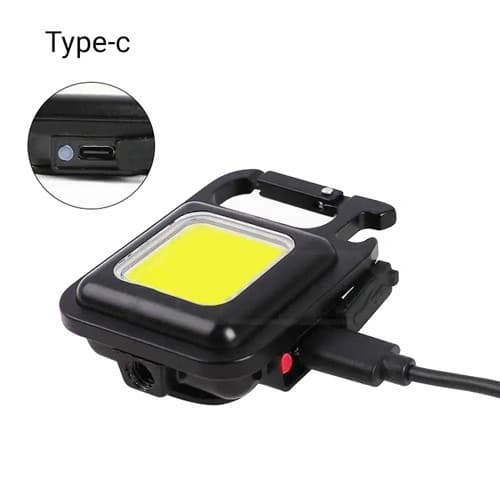 Ліхтар MULTIFUNCTIONAL BL-J031-COB metal, Li-Ion акумулятор, магніт, карабін, відкривалка, ЗП Type-C — фото 4