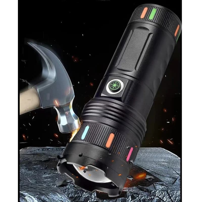 Ліхтар NIGHT VISION FLUORESCENCE 701-PM10-TG, Li-Ion акумулятор, ЗП Type-C, індикація заряду, zoom — фото 2