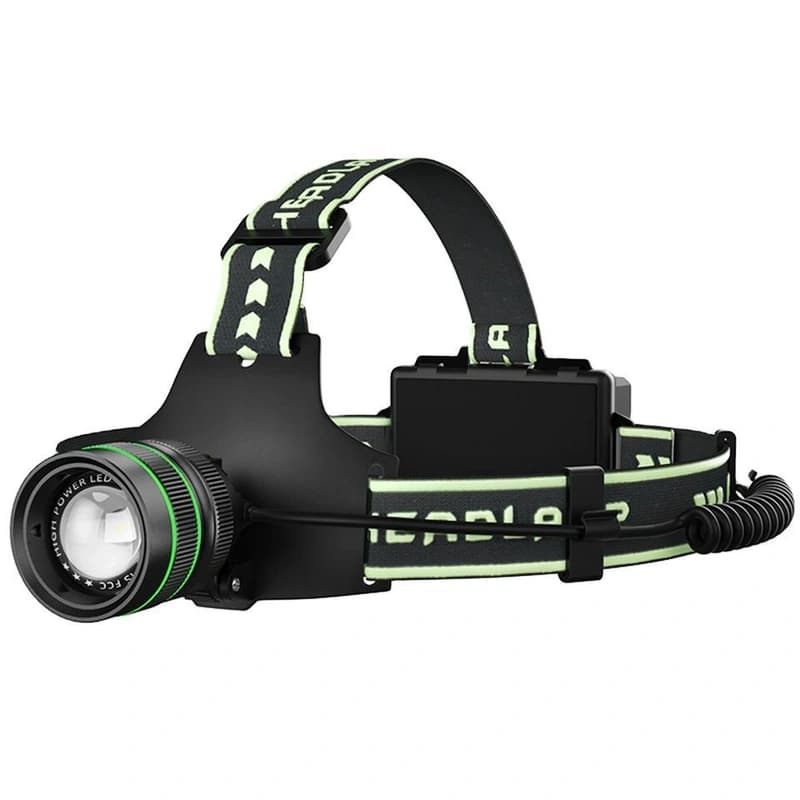 Ліхтар налобний TD-X1-P360, Motion Sensor, 3x18650, Power Bank, ЗП Type-C, zoom, Box — фото 4