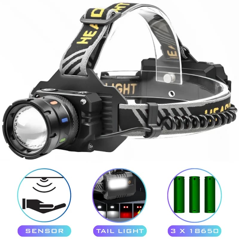 Ліхтар налобний NIGHT VISION FLUORESCENCE BL-T701D-TG