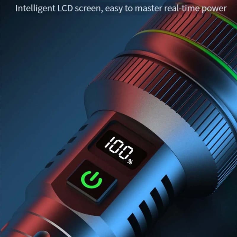 Ліхтар BL-TK-X1-TG-60W, 1x26650, Power Bank, ЗП Type-C, zoom, Box — фото 5