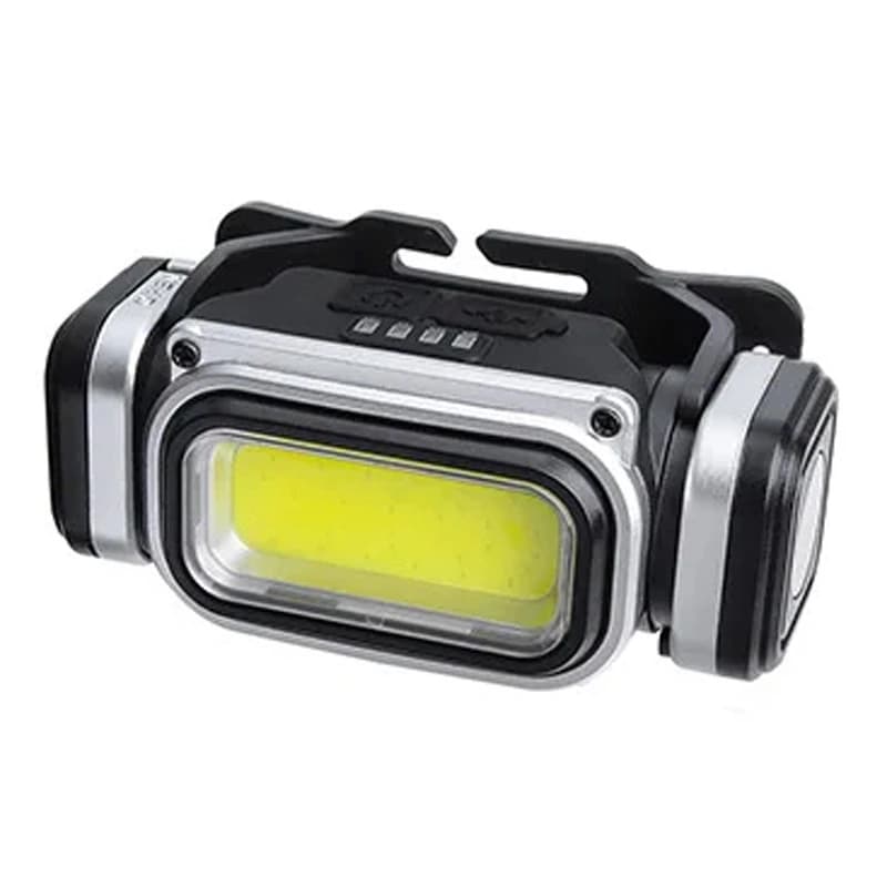 Ліхтар налобний HX-T80-COB(White+Red), Waterproof, 1x18650, ЗП Type-C, магніт, Box — фото 2