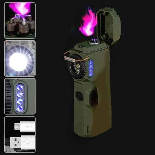 Ліхтар MULTIFUNCTIONAL D51-SMD green