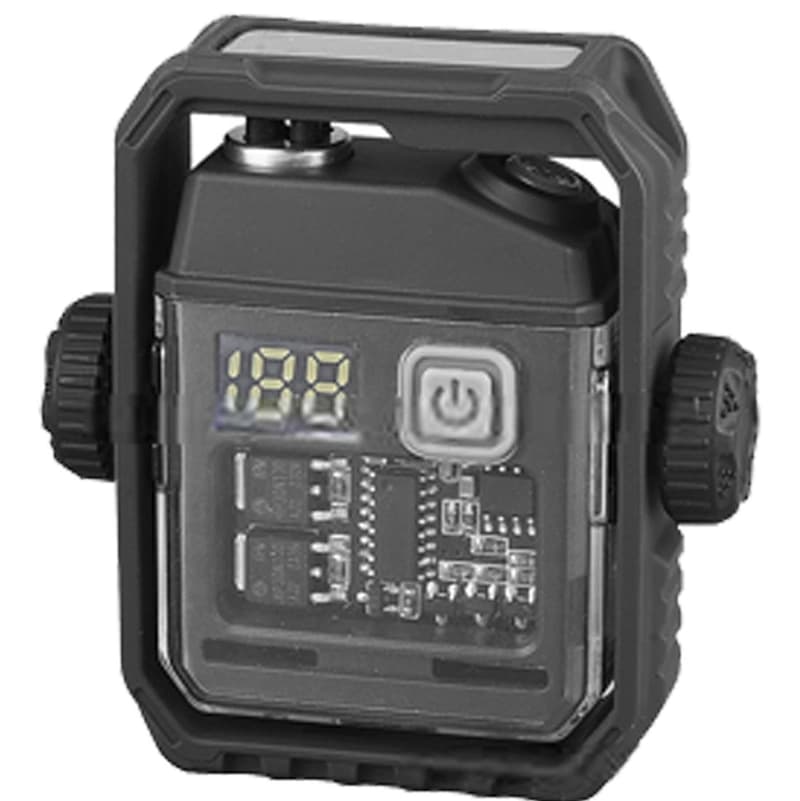 Ліхтар MULTIFUNCTIONAL D68-COB, Li-Ion акумулятора, індикація заряду, запальничка, ЗП Type-C, Box — фото 3