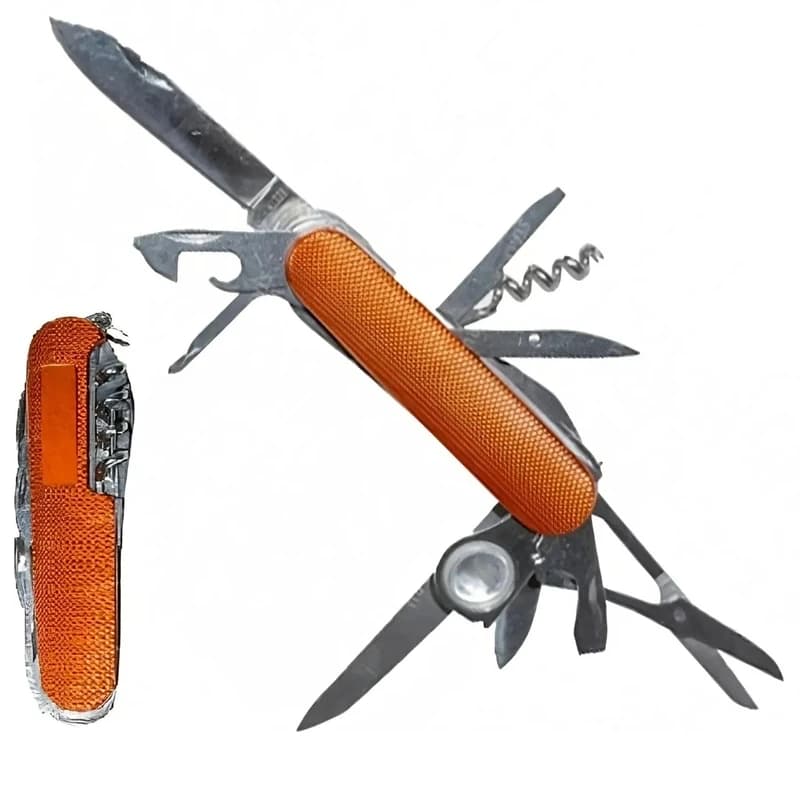 Ніж багатофункціональний Traveler 17 функцій, 9см K-5017-ALL Black/Red/Blue/Orange/Green — фото 3