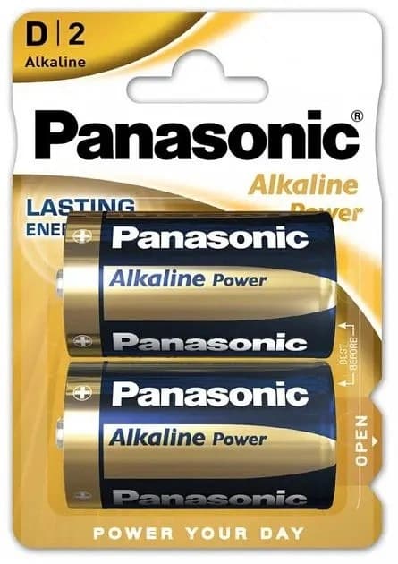Батарейка Panasonic LR20 D Alkaline /B2/P12/P60