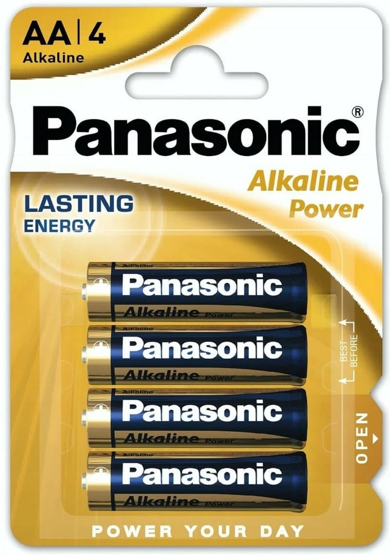 Батарейка Panasonic LR06 Alkaline /B4/12/60