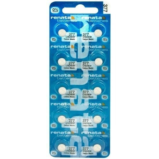 Батарейка Renata SR 626W 377/AG4 /BL10
