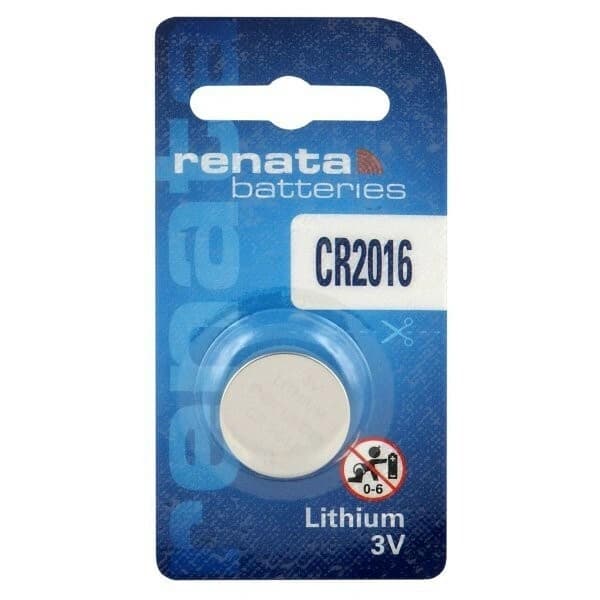 Батарейка Renata CR2016 Lithium /B1/P10/P300