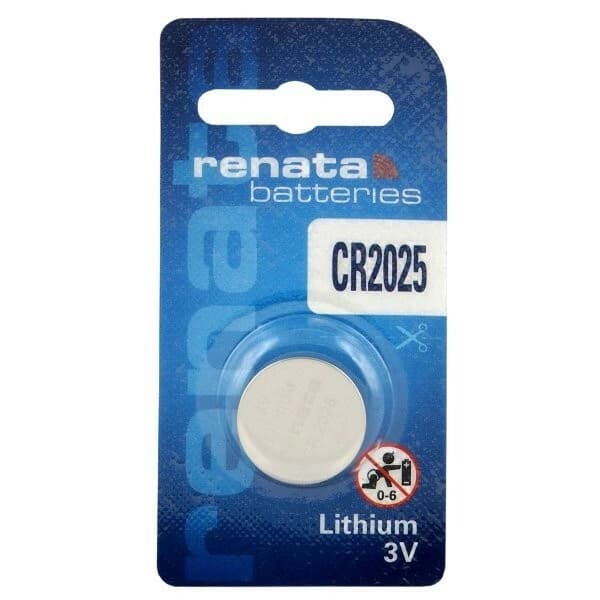 Батарейка Renata CR2025 Lithium /B1/P10/P300