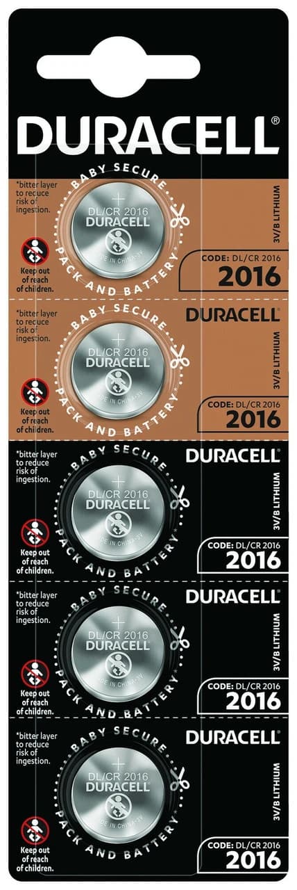 Батарейка Duracell 2016 /B5/P4/P40