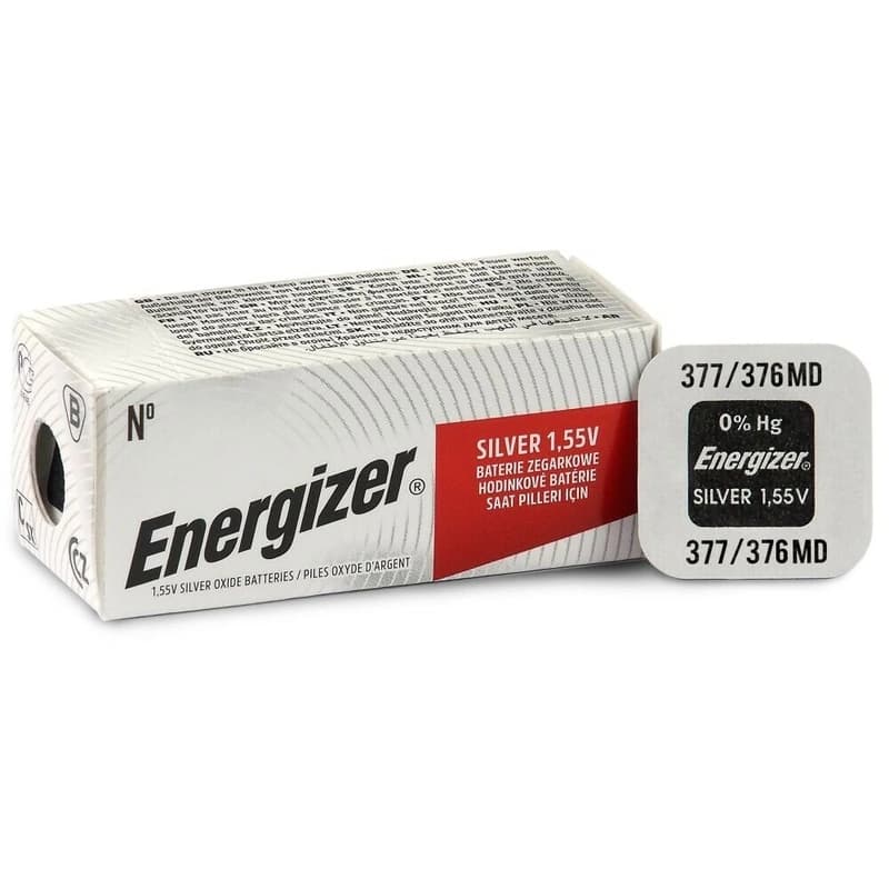 Батарейка Energizer SR 626SW 377/Box10/