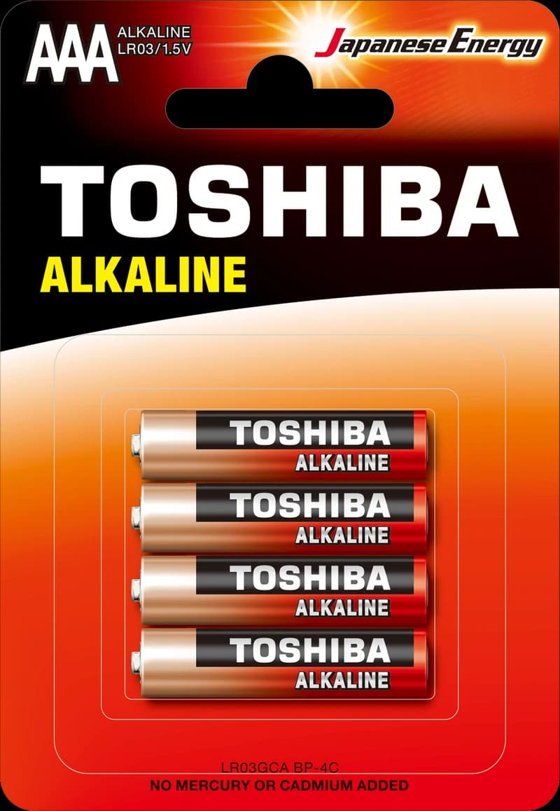 Батарейка Toshiba LR3 Red Alkaline /B4