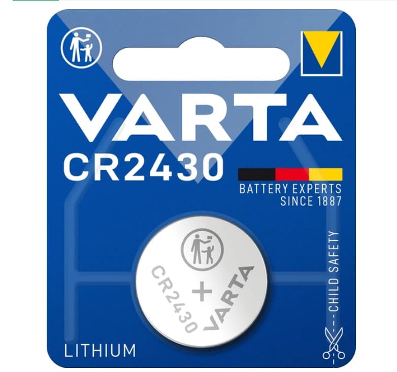 Батарейка Varta CR 2430 Lithium /B1/