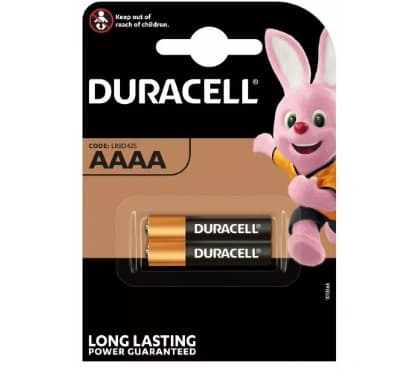 Батарейка Duracell LR61/AAAA /B2/P10/
