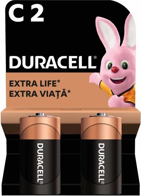 Батарейка Duracell LR14/C Power Plus /B2/