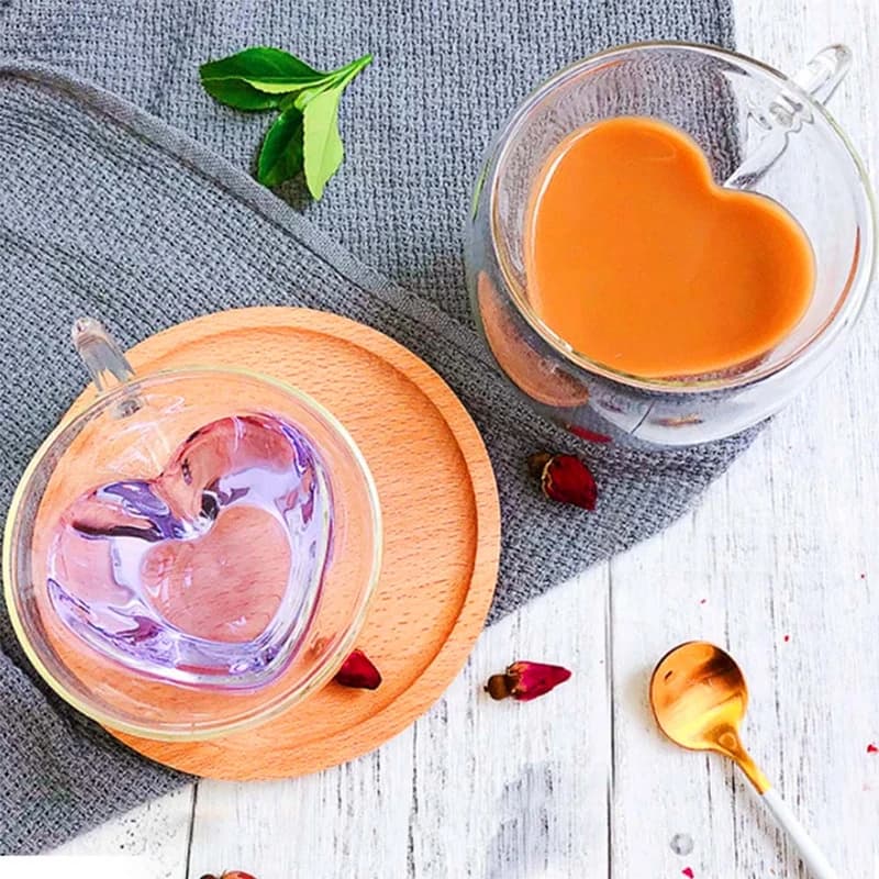 Чашка з подвійними стінками Серце 240 ml — фото 6