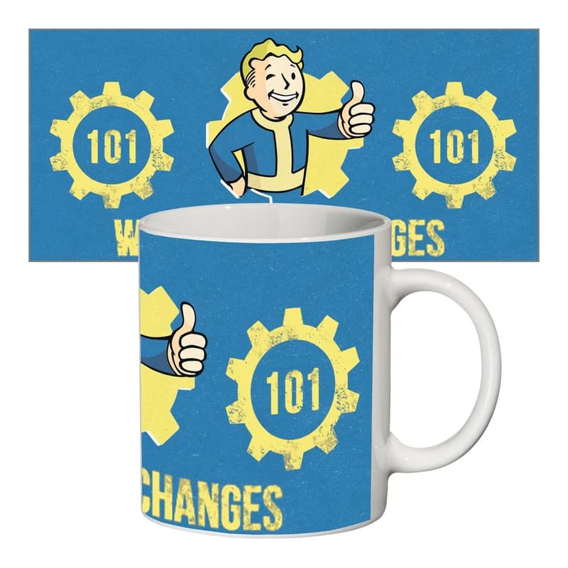 Чашка з принтом 63502 Fallout — фото 1