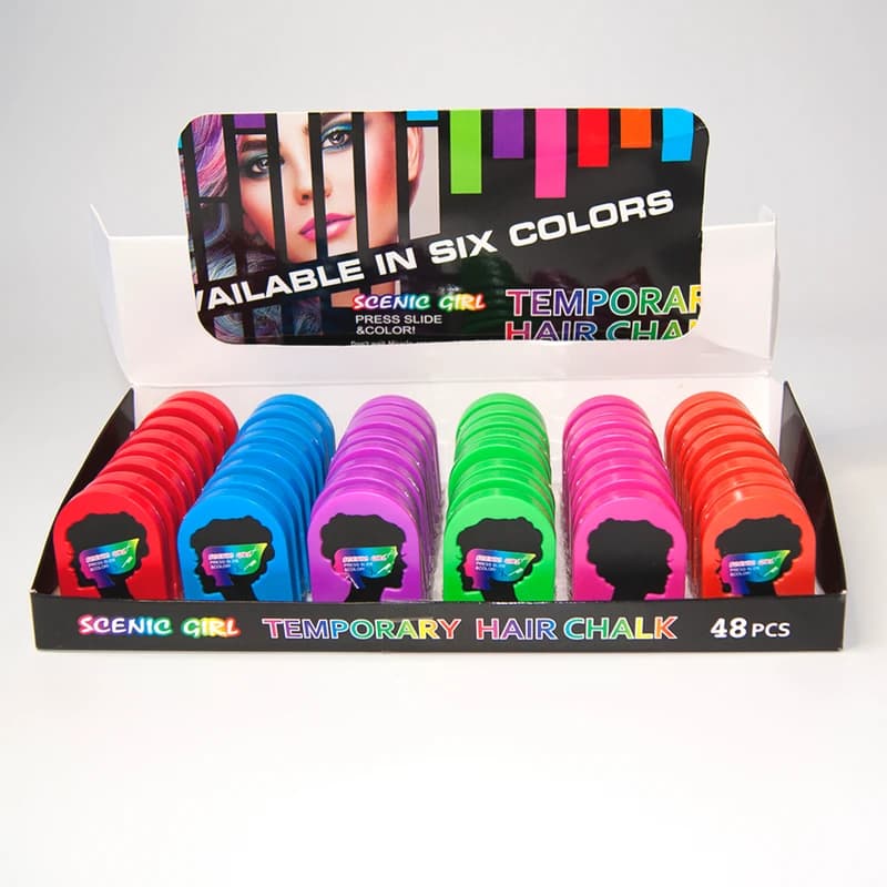 Крейда кольорова пудра для волосся Hair Chalk (помаранчевий) — фото 2