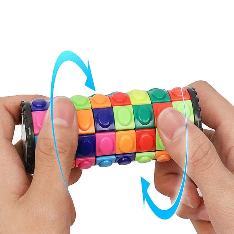 Головоломка антистрес Кукурудза rotate slide puzzle (4 ряди) — фото 3