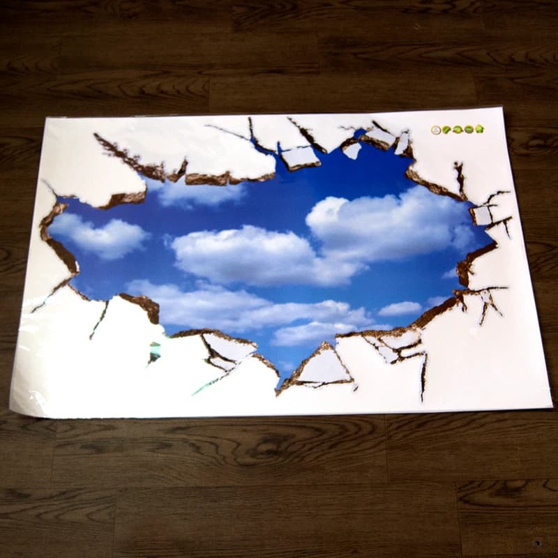 Інтер'єрна наклейка SS Синє небо AY9253 90х60см — фото 2