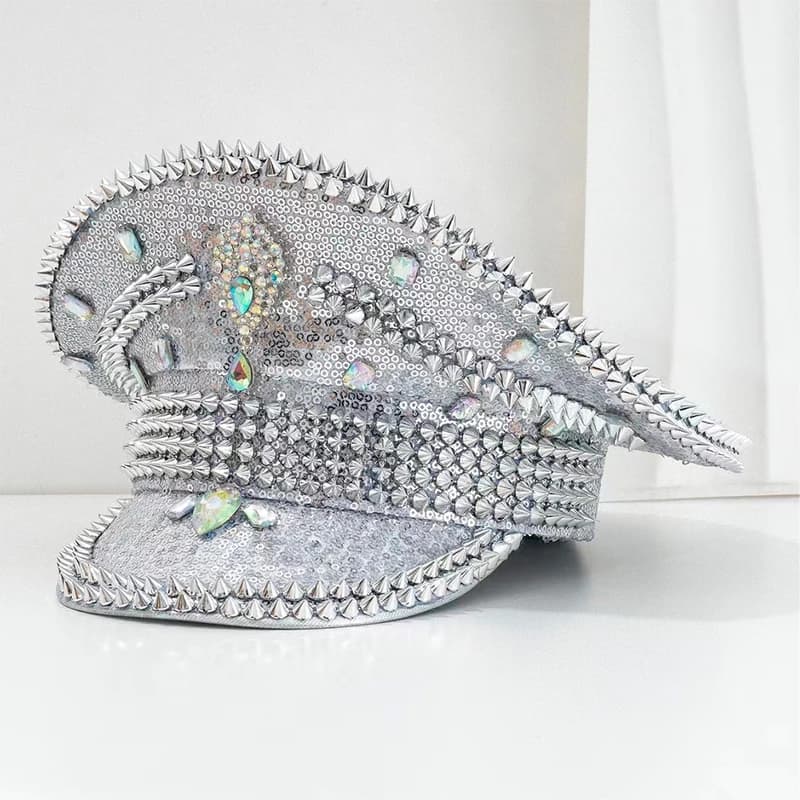 Кашкет Luxury Party (срібний) — фото 3