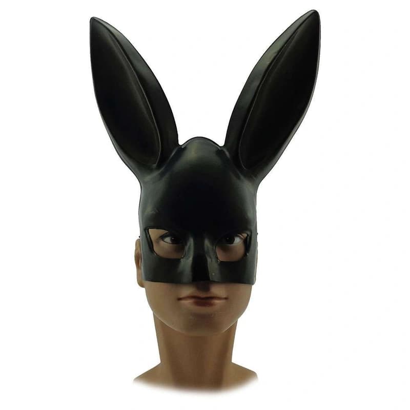 Маска Кролик PlayBoy Lux (чорна) — фото 3