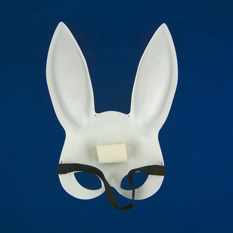 Маска Кролик PlayBoy Lux (біла) — фото 3