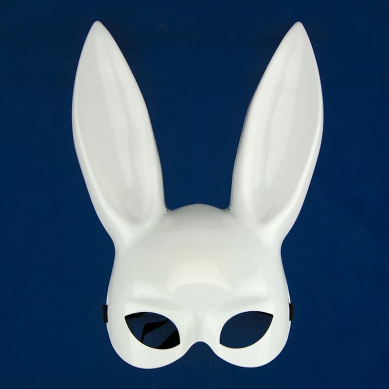 Маска Кролик PlayBoy Lux (біла) — фото 4