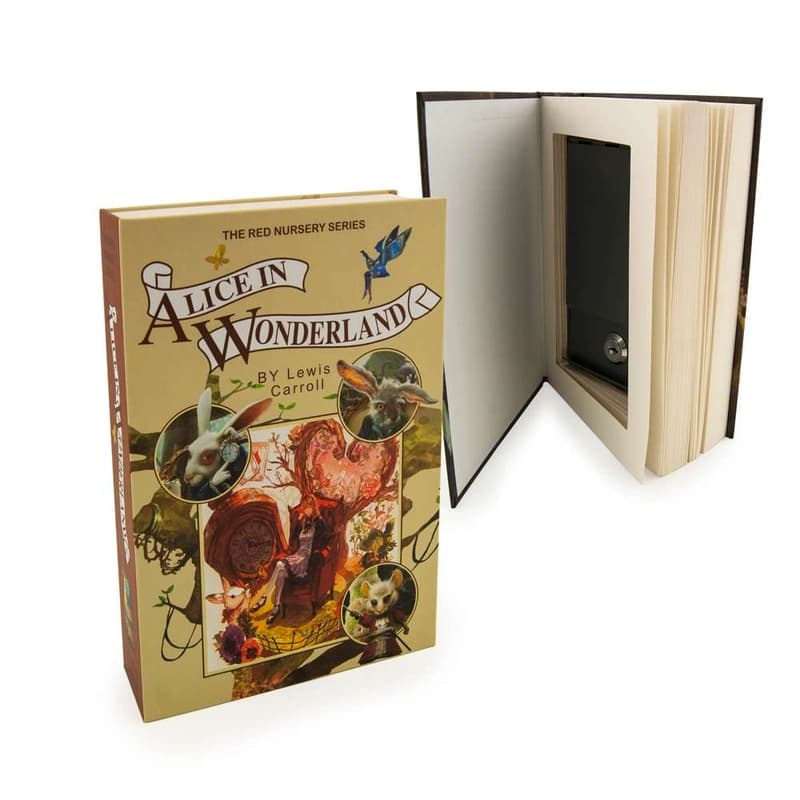 Книга сейф з сторінками Л. Керролл