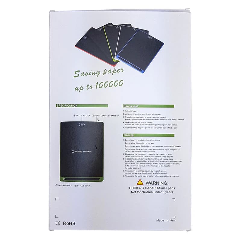 Графічний планшет LCD Writing Tablet 8,5 дюймів (синій) — фото 2