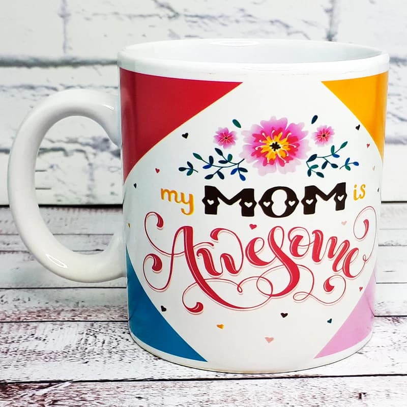 Кухоль для мами Чудова мама - Awesome Mom 600 мл — фото 3