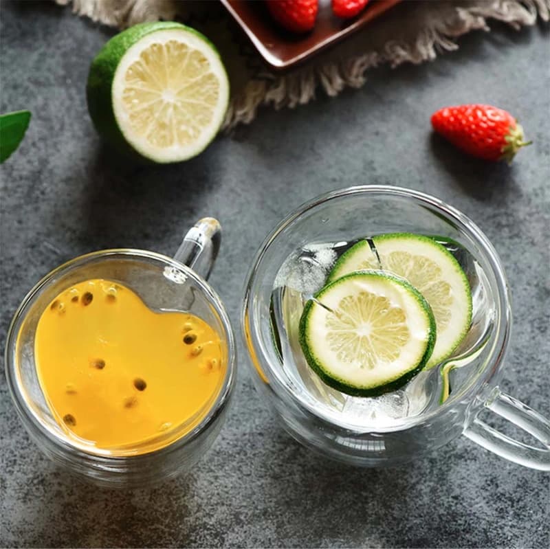 Чашка з подвійними стінками Серце 180 ml — фото 4